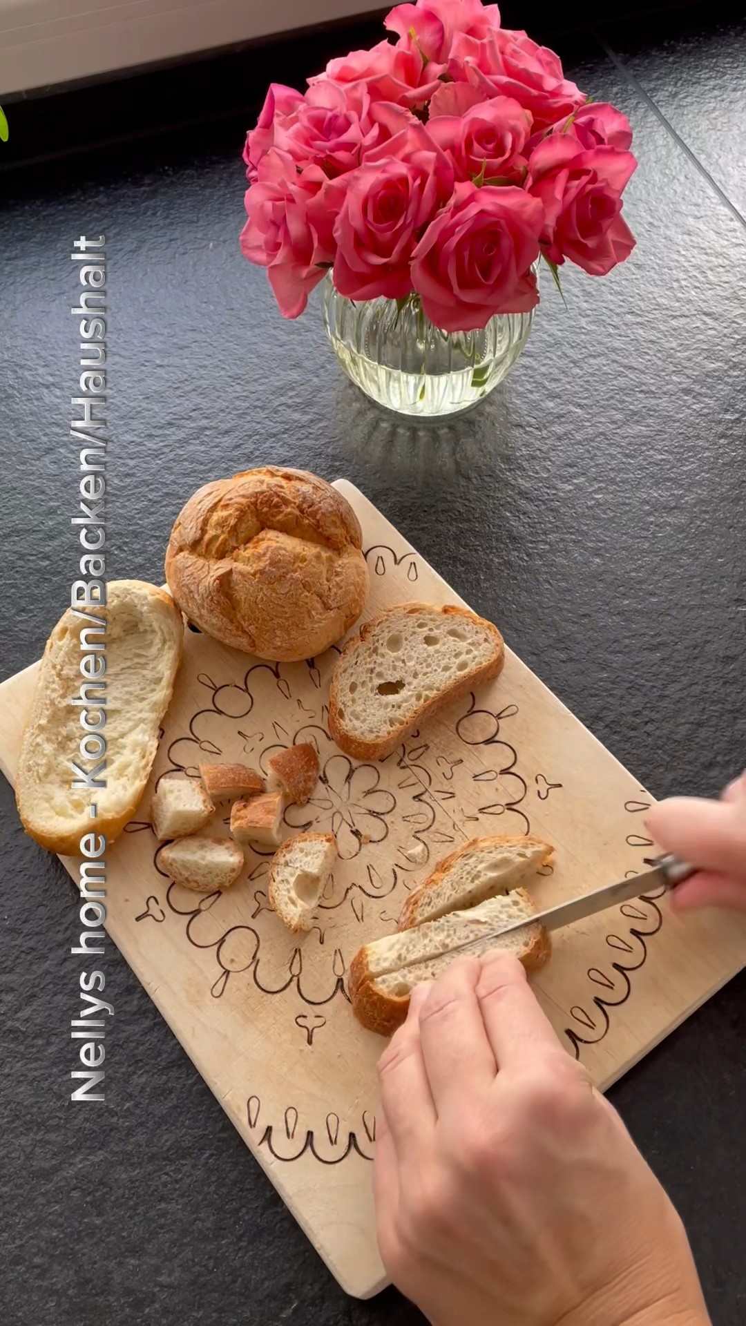 Würzige, leckere Croutons selber machen 😋 Ideal für Suppen und Salate # ...