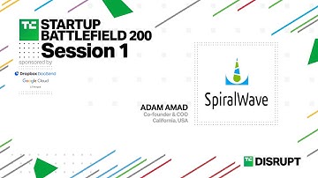 2024 Startup Battlefield Top 20 Finalists: SpiralWave | TechCrunch Disrupt 2024