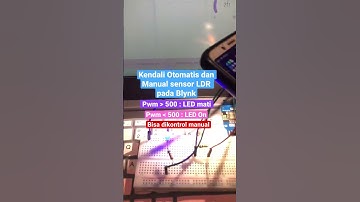 Kendali Otomatis dan Manual using LDR apk Blynk
