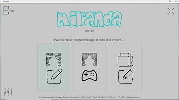Récupérer un partage dans Miranda (Application permettant la simulation de nombreux robots)