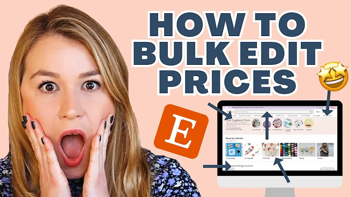 How to BULK edit your Etsy prices on your Listings in 2023 with this simple hack | Etsy Tutorial