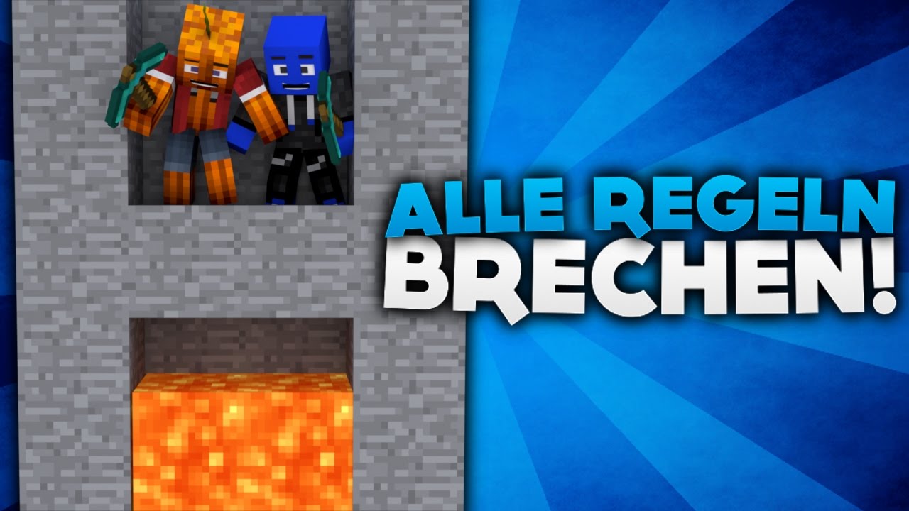 WIR BRECHEN ALLE MINECRAFT REGELN! | DieBuddiesZocken
