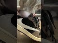Howkick On Feet Travis Scott Jordan 1 Low Mocha
