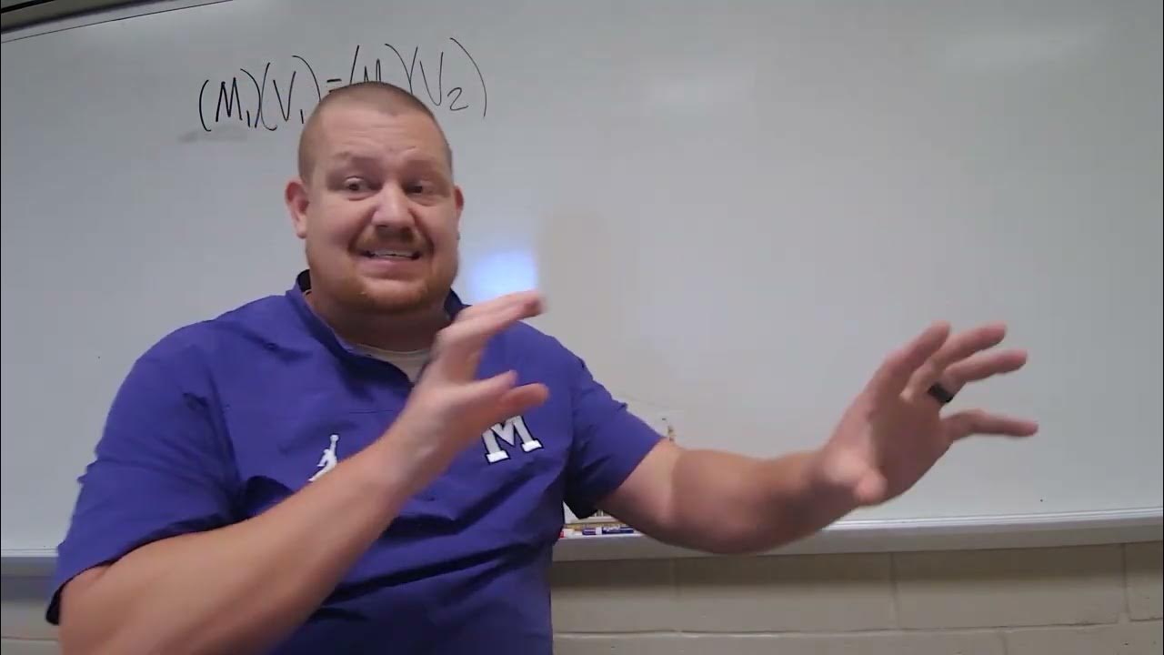 M1V1=M2V2 quiz Biotech - YouTube