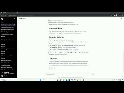 python scripts for