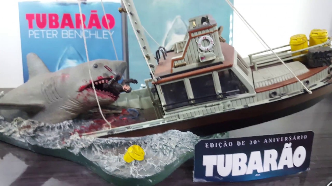 Jaws (TUBARÃO) McFarlane Movie Maniacs box set PT-BR - YouTube