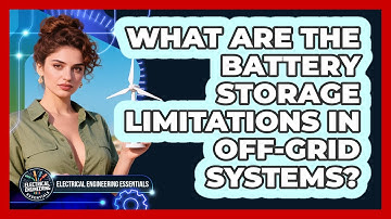 What Are The Battery Storage Limitations In Off-grid Systems? - Electrical Engineering Essentials