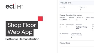 ERP Software for Manufacturing: Take Control of Your Shop Floor with the M1 Shop Floor Web App screenshot 2