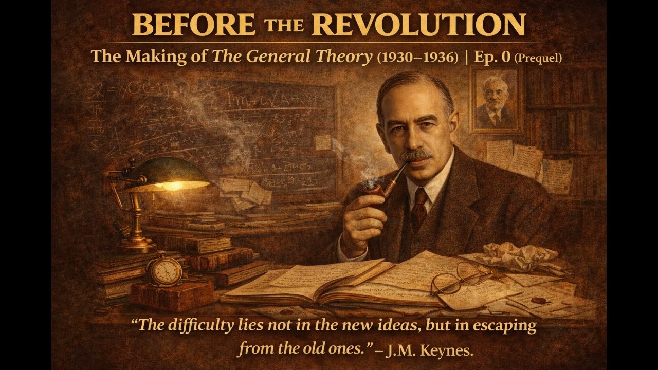 Before the Revolution: The Making of The General Theory (1930-1936) | Ep. 0 (Prequel)