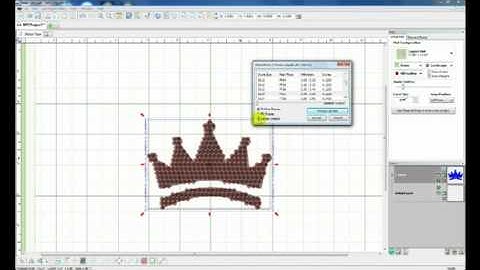 Part1 : Creating Your Rhinestone Template in Make the Cut