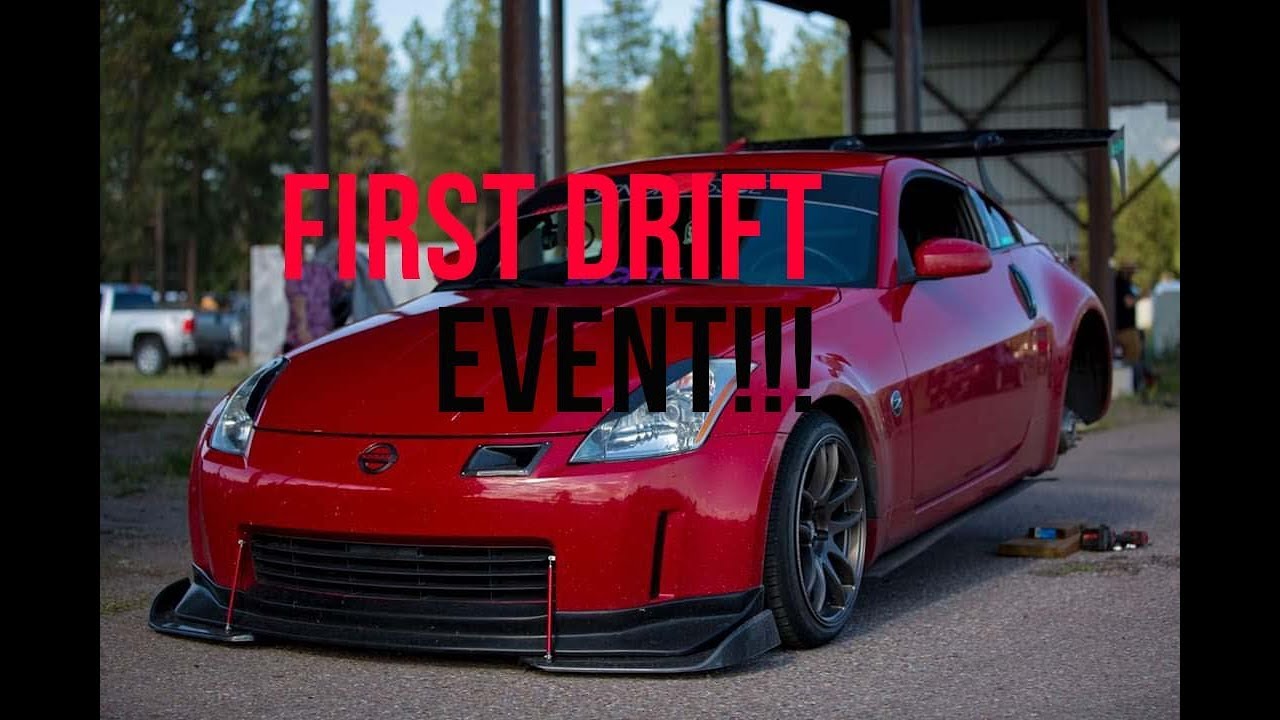 First Time Learning To Drift My 350z - YouTube