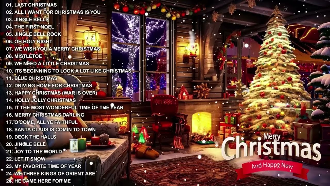 Top Christmas Songs 2024  Merry Christmas 2024  Best Christmas Music Playlist 2024 