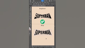 Adobe illustrator text effect tips for beginners. #adobeillustrator #graphicdesign