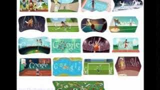All Google Doodles for  London 2012 Olympics