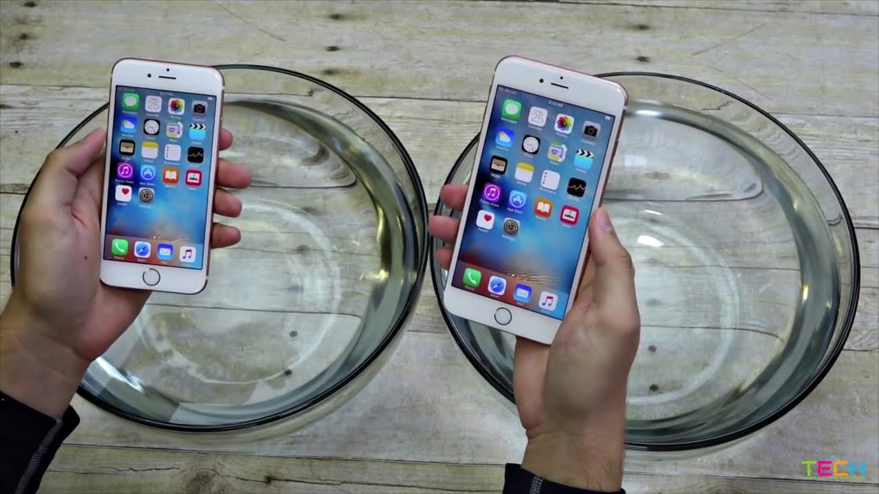 Is Apple S Iphone 6s And 6s Plus Waterproof A Waterproof Test And Review Is The Iphone 7 Next Youtube