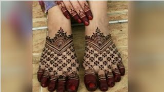 Beautiful Feet Mehndi Design 2020 | Simple Foot Mehndi Design | Easy Leg Mehndi Design