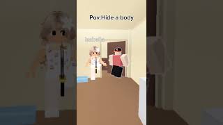 Pov:Hide a body