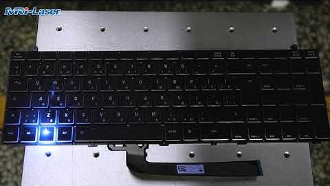 MRJ-Laser UV engraving machine for keyboards
