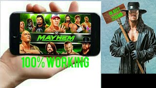 ||Download WWE Mayhem In Any Android Device||100%Working|| screenshot 3