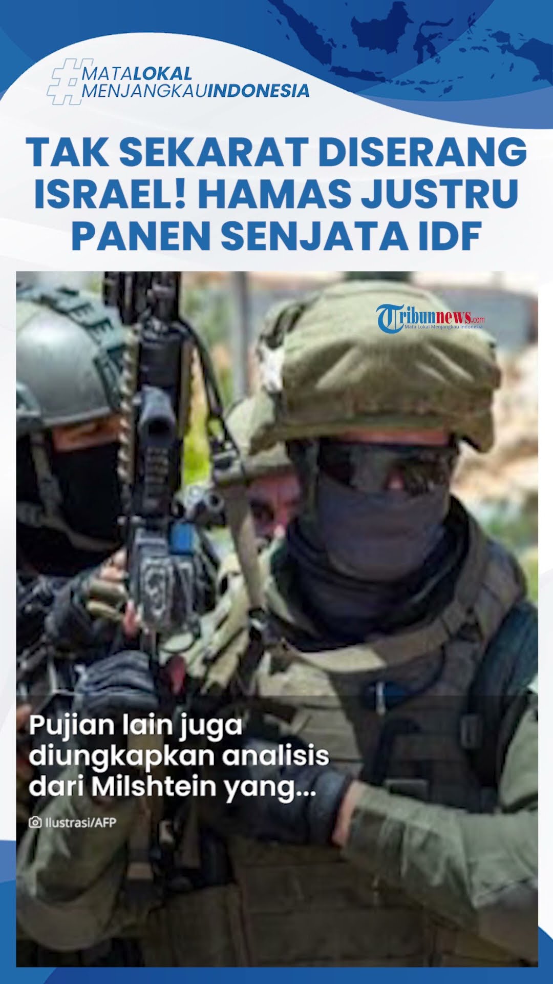 Hamas Dipuji Intelijen Israel, Dinilai Tetap Gagah Meski Dibombardir IDF \u0026 Rebut Senjata Zionis