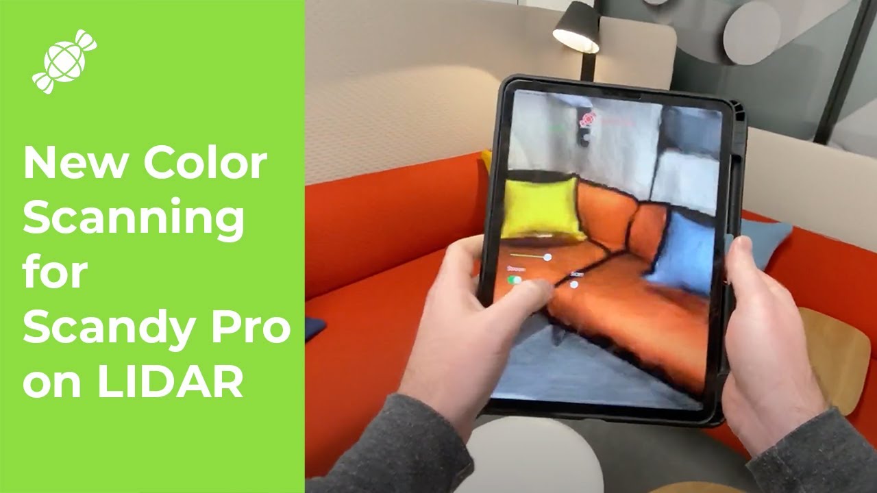 Ipad Lidar Full Color 3d Scan Youtube