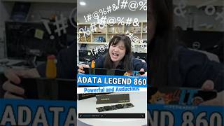 🔵 Upgrade to the ADATA LEGEND 860 SSD 🚀With PCIe Gen4 speeds up to 6,000MB/s  #allit #adata #ssd