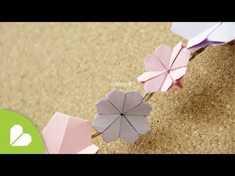 Origami: Flor de Cerezo // Cherry Blossom