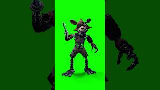 Movie Design Withered Foxy Fnaf Workshop Animation | Green Screen