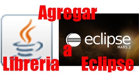 Agregar librerias a Eclipse