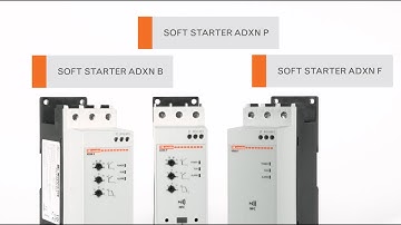 How to configure the parameters with the 3 potentiometers - ADXN soft starters | LOVATO Electric