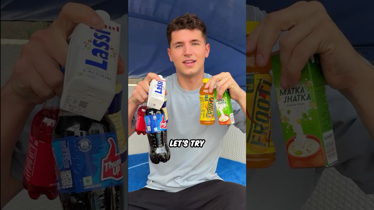 Trying EVERY Indian Drink