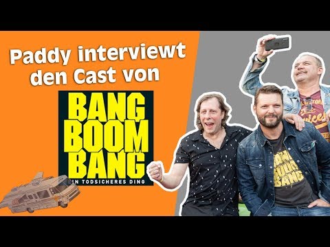 Paddy trifft Cast von BANG BOOM BANG (mit u.a. Ralf Richter, Oliver Korittke, Henning Wieland)