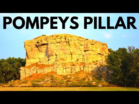 On the Lewis and Clark Trail: Pompey&#039;s Pillar National Monument