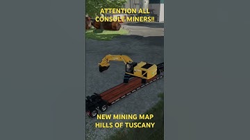 New Console MINING Map Hill’s of Tuscany   Farming Simulator 22 #shorts #fs22 #farmingsimulator22
