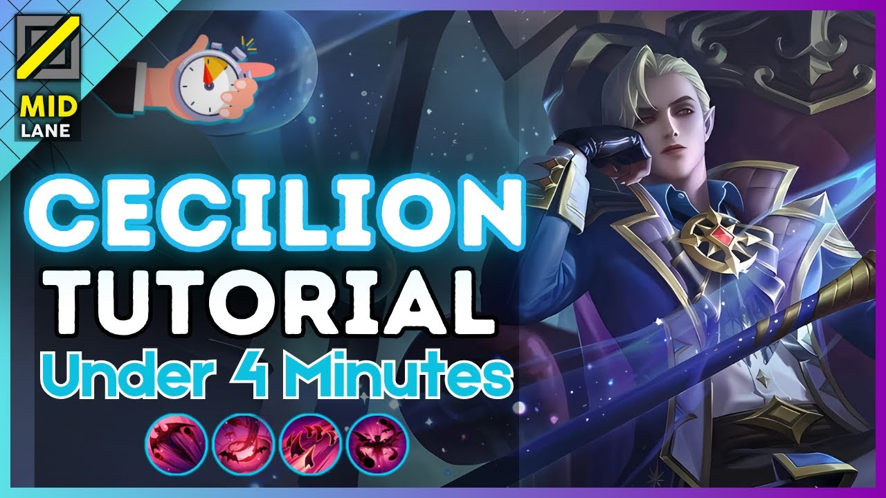 4-минутное руководство по игре в Cecilion на средней линии || (MLBB S38) 2025