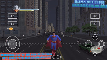 AetherSX2 PS2 Emulator For Android - Superman Returns The Video Game Gameplay