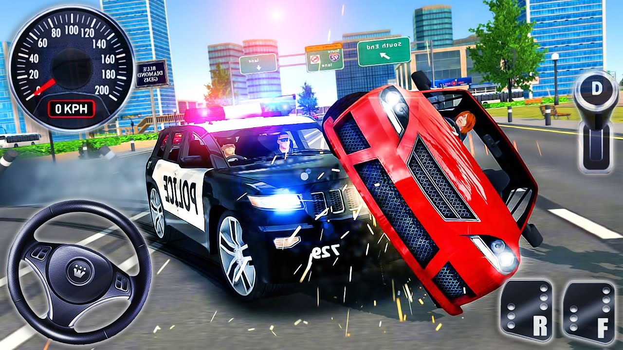 Game:POV Car Highway Driving Police Racer Simulator 3D 2020