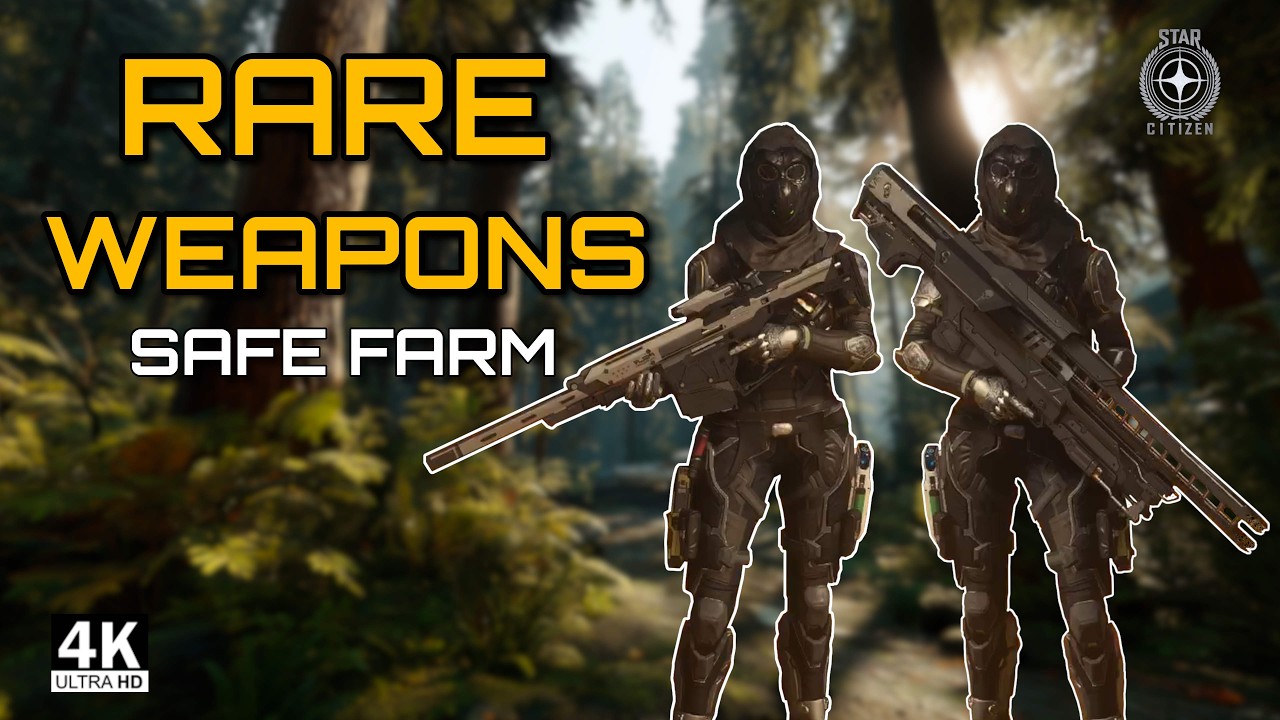 Farming railguns and snipers in Stanton