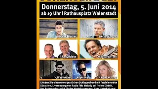 &quot;Werner`s Schlagerwelt&quot;,am 5 Juni 2014 live aus Walenstadt