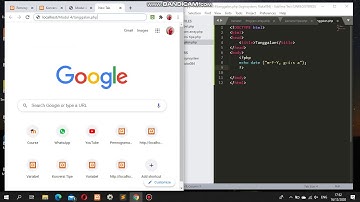 5 menit akhir praktikum Pemrograman Web Modul 4