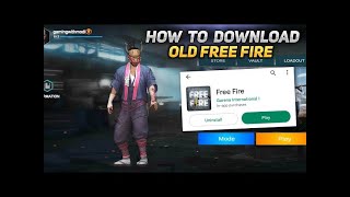 Old Free Fire Is Back 🥺🔥 || How To Download Old Free Fire || #freefire #oldfreefire screenshot 3