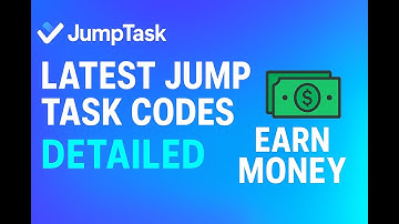 LATEST JUMP TASK ANSWERS CODES DETAILED VIDEO PART 2 #earnmoneyonline  #jumptask  #earnmoneyonline