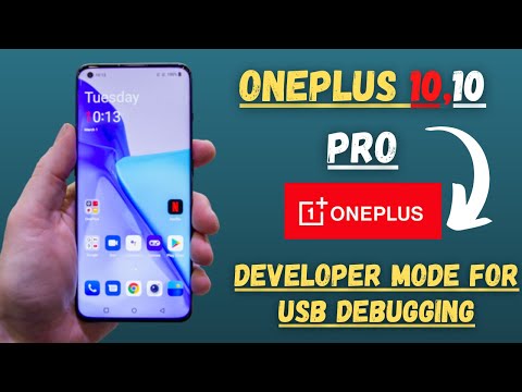 Oneplus 10 Pro Developer Mode for OEM Unlock & USB Debugging