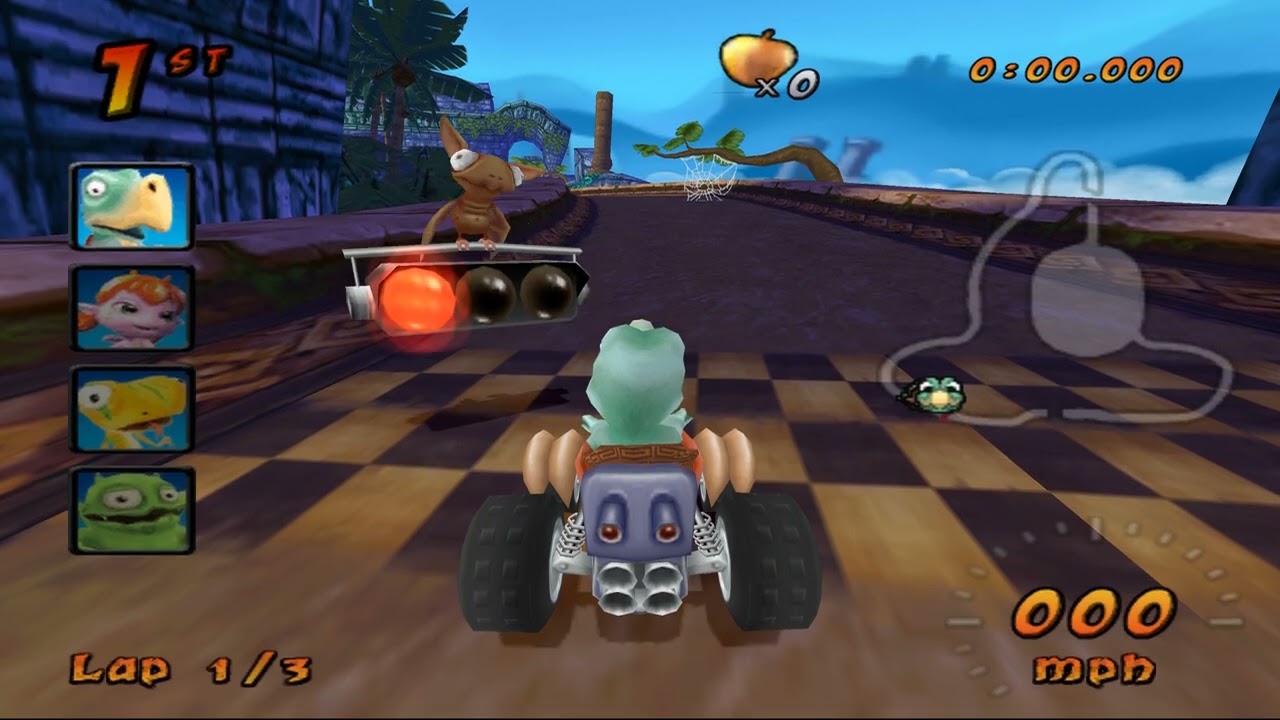 Golden Pot Championship - Cocoto Kart Racer [4K 50Fps GameCube Dolphin]