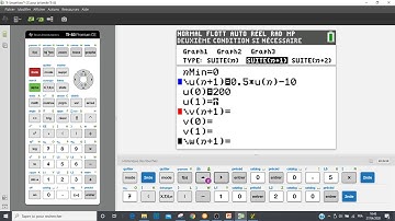 Suites récurrentes et calculatrice TI83