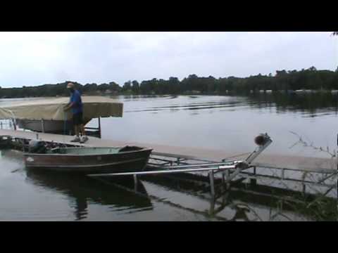 jon boat lift the swift lift unloading a 12 ft fishing boat youtube jon boat lift the swift lift unloading a 12 ft fishing boat youtube