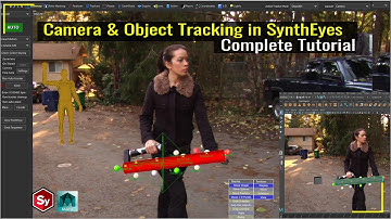 Camera and Object Tracking in SynthEyes | SynthEyes Camera Object Tracking Tutorial