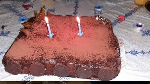 فاجأت زوجي بعيد ميلاده 💞 مع طريقتي في تحضير الكيك ، خطوة بخطوة