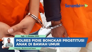 Polres Pidie Bongkar Prostitusi Anak di Bawah Umur, Mucikari dan Dua Pelanggan Ditangkap
