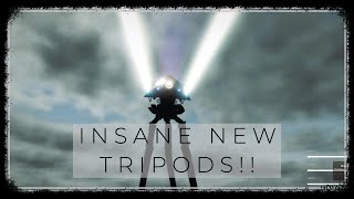 ROBLOX War of the Worlds: NEW HYPER-REALISTIC TRIPODS!!